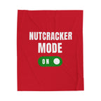 Nutcracker Mode on Plush Blanket