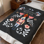 Nutcracker Mom Era Plush Blanket