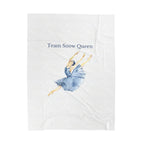 Team Snow Queen Plush Blanket