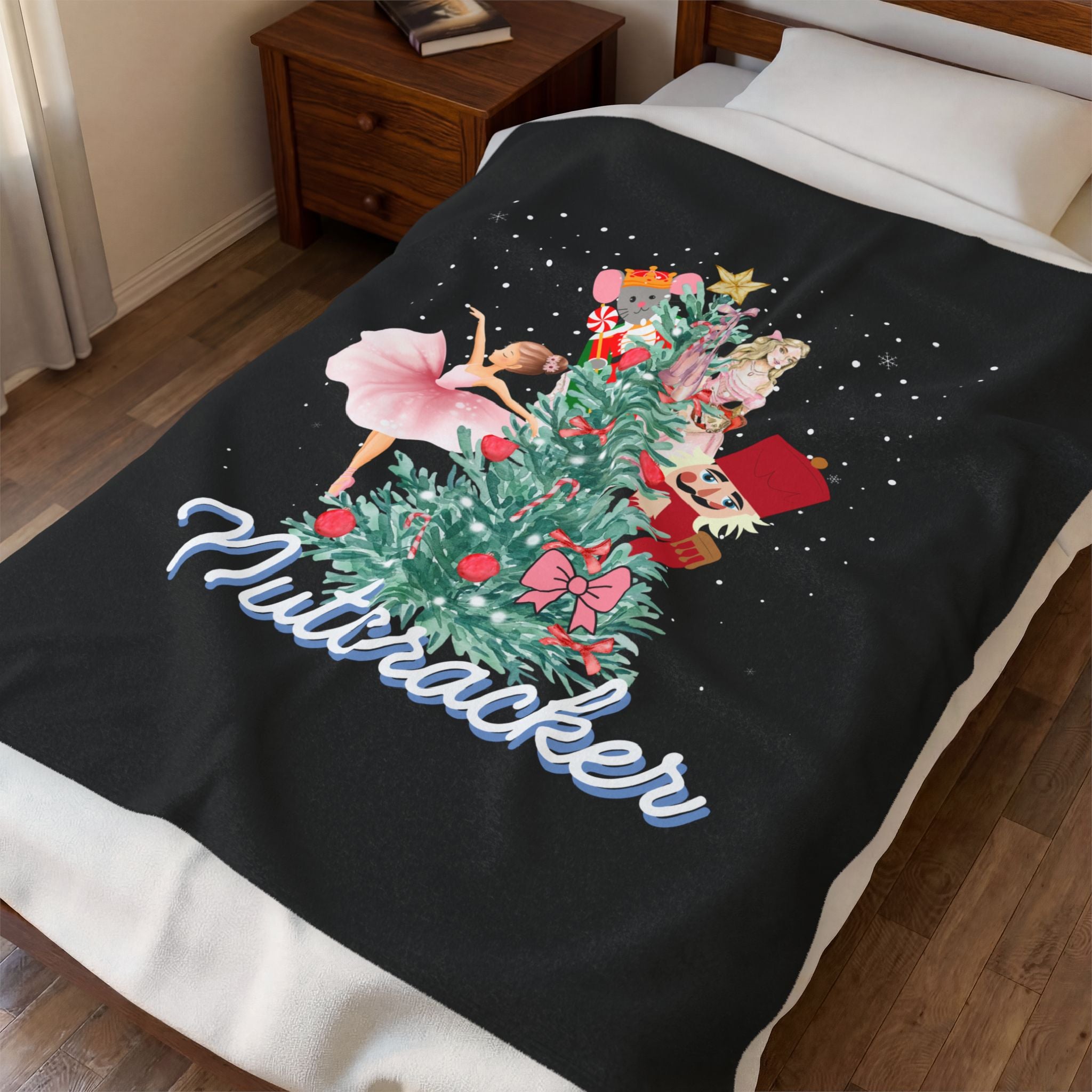 Classic Nutcracker Plush Blanket