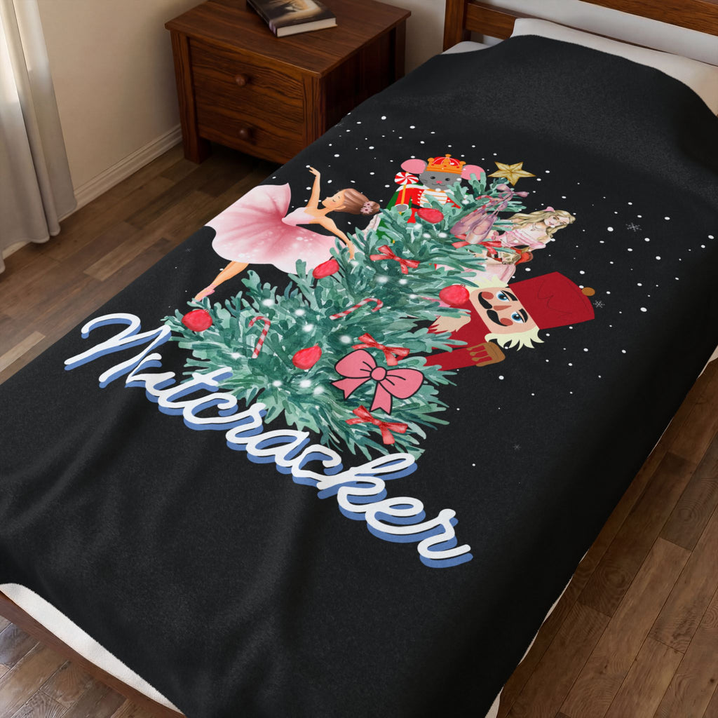 Classic Nutcracker Plush Blanket