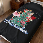 Classic Nutcracker Plush Blanket