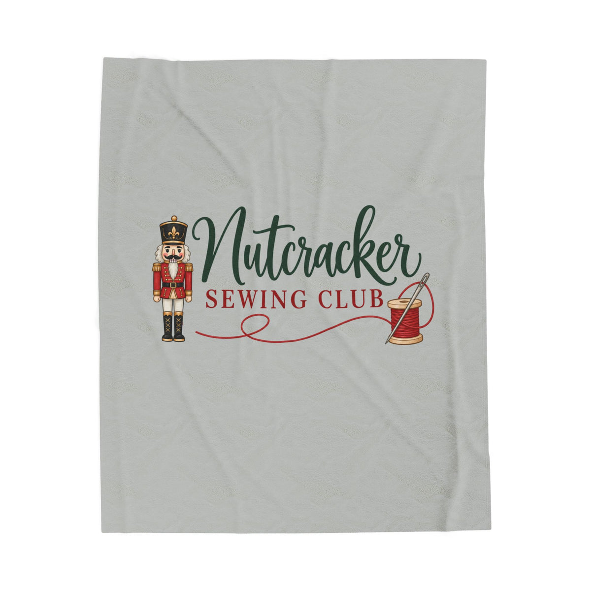 Nutcracker Sewing Club Plush Blanket