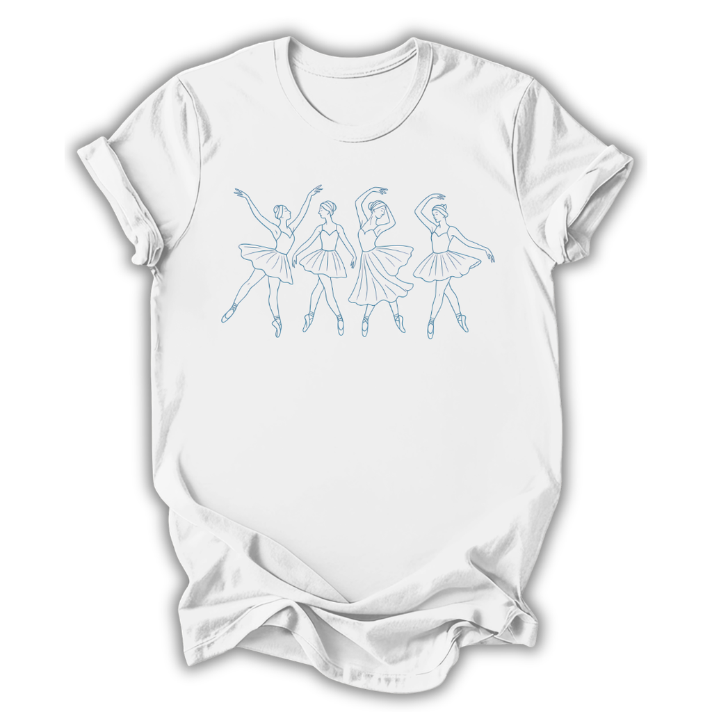 Four Ballerinas Kids T-Shirt
