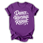 Dance Worship Repeat Kids T-Shirt