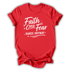 Faith Over Fear Kids T-Shirt