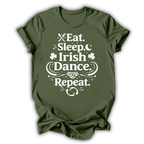 Eat Sleep Irish Repeat T-shirt