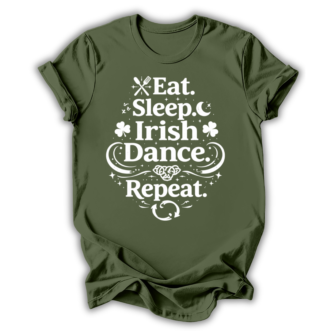 Eat Sleep Irish Repeat T-shirt