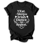 Eat Sleep Irish Repeat T-shirt
