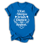 Eat Sleep Irish Repeat Kids T-shirt