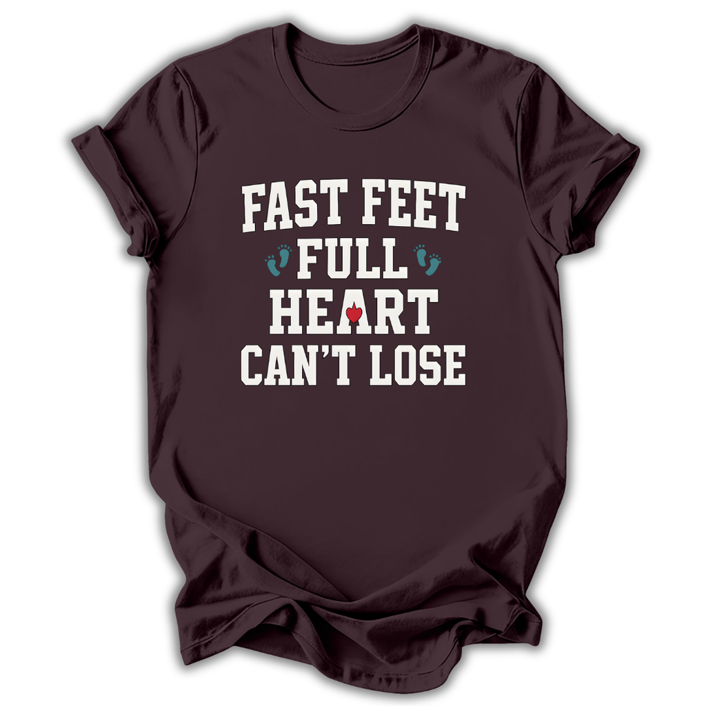 Fast Feet Full Heart T-Shirt
