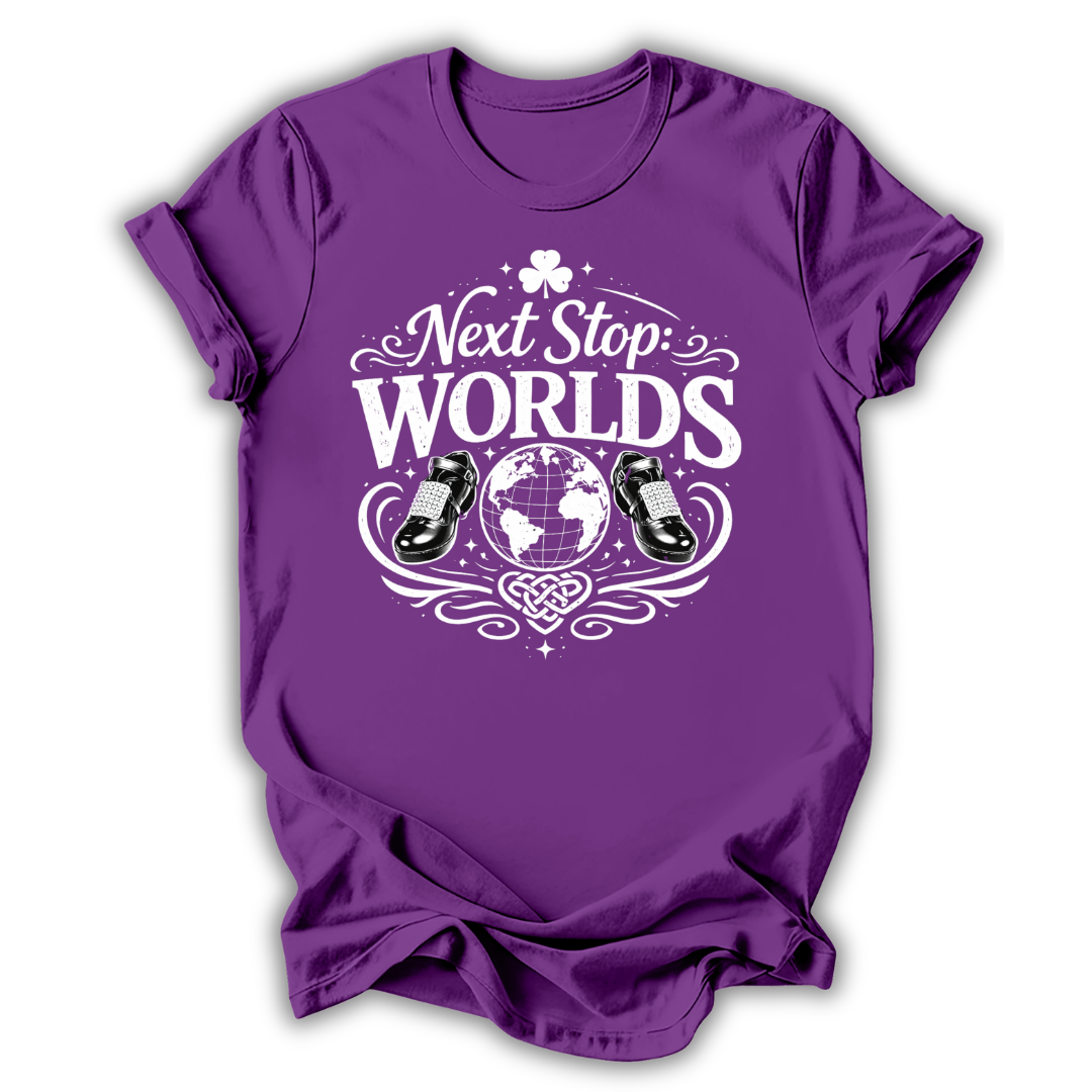 Next Stop Worlds Kids T-Shirt