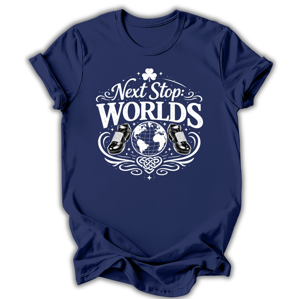 Next Stop Worlds Kids T-Shirt