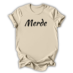 Merde Script T‑Shirt