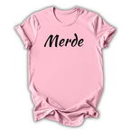 Merde Script T‑Shirt