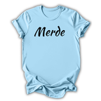 Merde Script T‑Shirt
