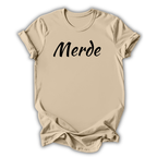 Merde Script T‑Shirt