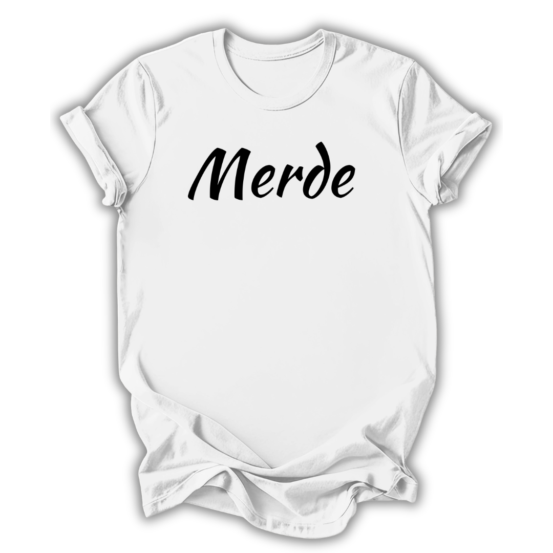 Merde Script Kids T‑Shirt