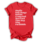 Tap Dance Steps Kids T-Shirt