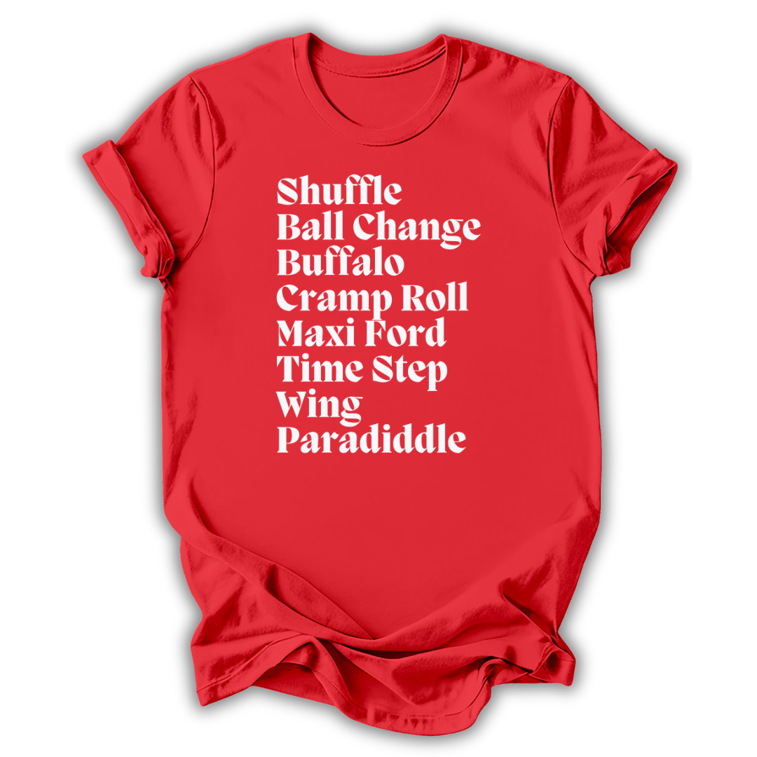 Tap Dance Steps Kids T-Shirt