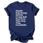 Tap Dance Steps Kids T-Shirt