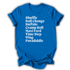 Tap Dance Steps Kids T-Shirt