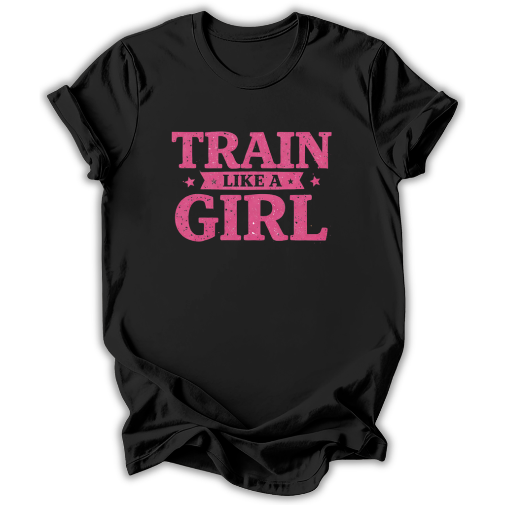 Train Like a Girl Kids T‑Shirt