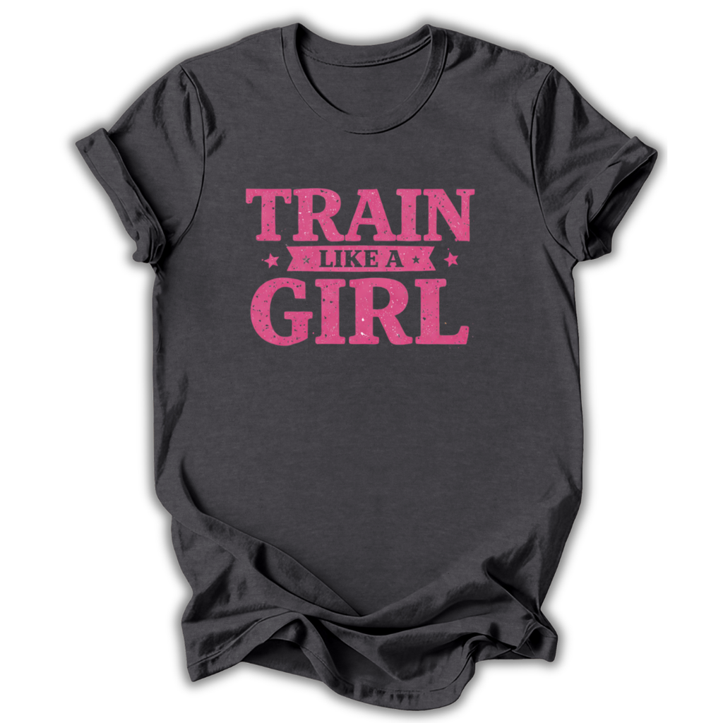 Train Like a Girl Kids T‑Shirt