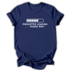Pirouettes Loading Kids T-Shirt