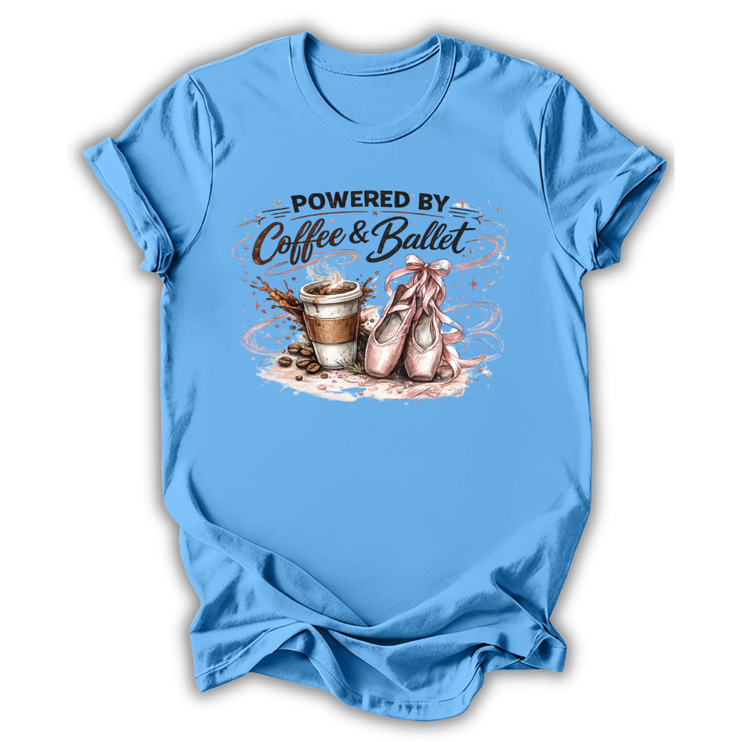 Powered by Coffee & Ballet T-Shirt