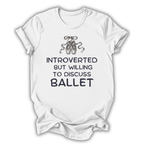 Ballet Introvert Kids T-Shirt