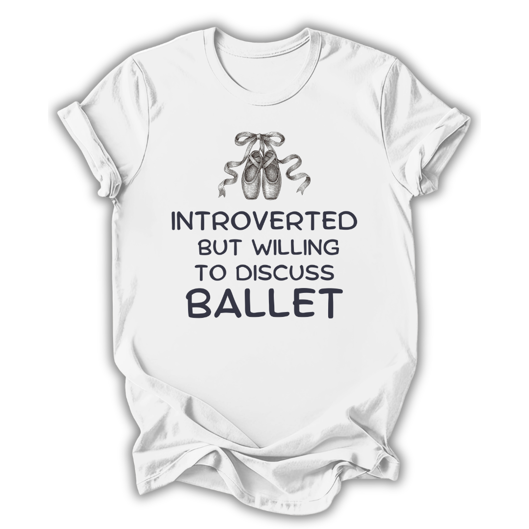 Ballet Introvert Kids T-Shirt