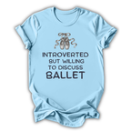 Ballet Introvert Kids T-Shirt