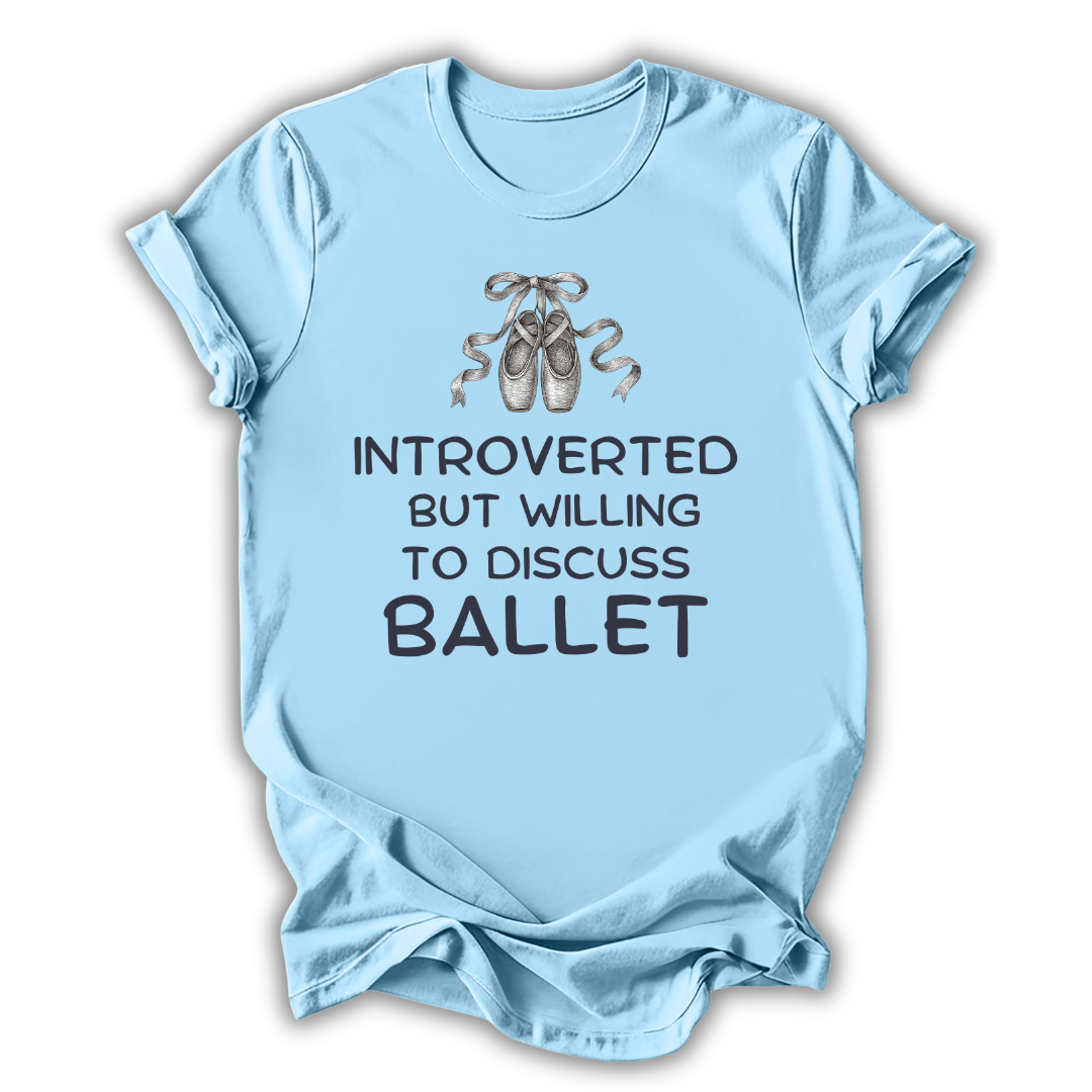 Ballet Introvert Kids T-Shirt
