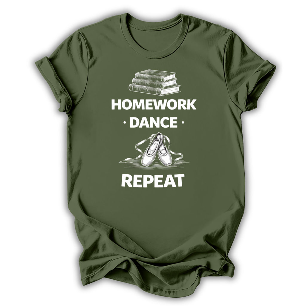 Homework Dance Repeat T-Shirt
