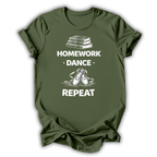 Homework Dance Repeat T-Shirt