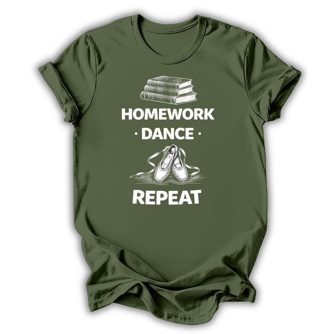 Homework Dance Repeat T-Shirt