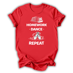 Homework Dance Repeat T-Shirt