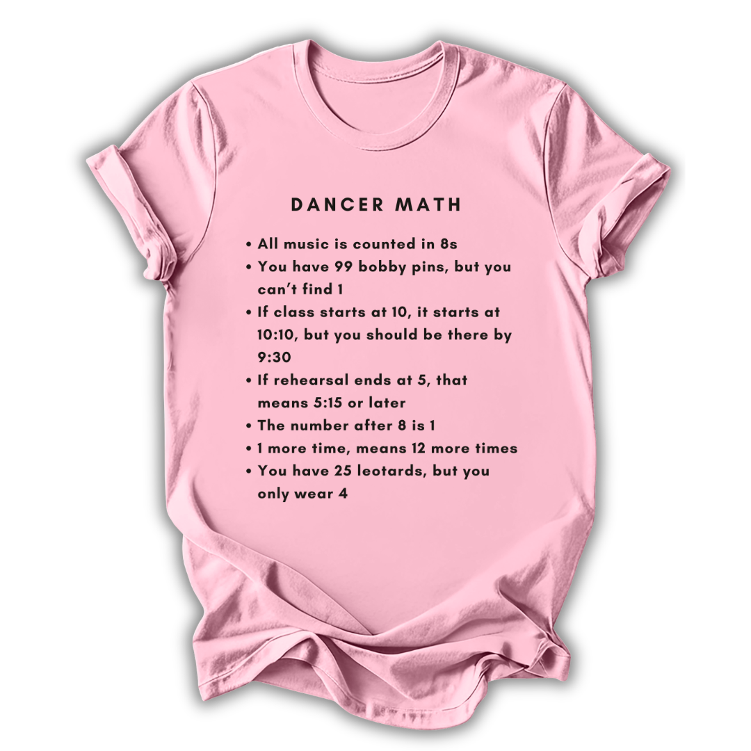 Dancer Math T-Shirt