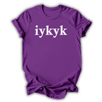 iykyk Kids T-Shirt