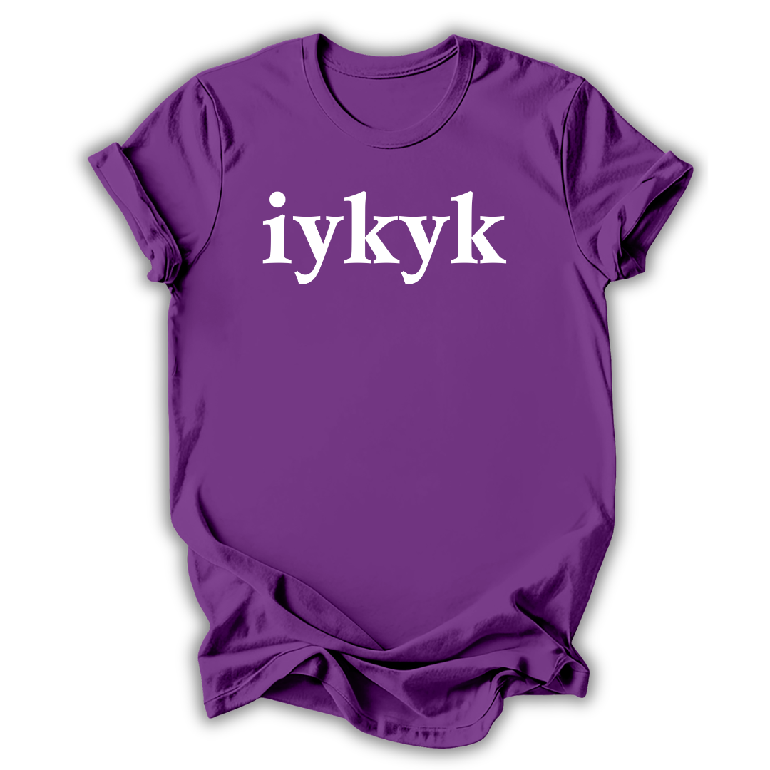 iykyk Kids T-Shirt