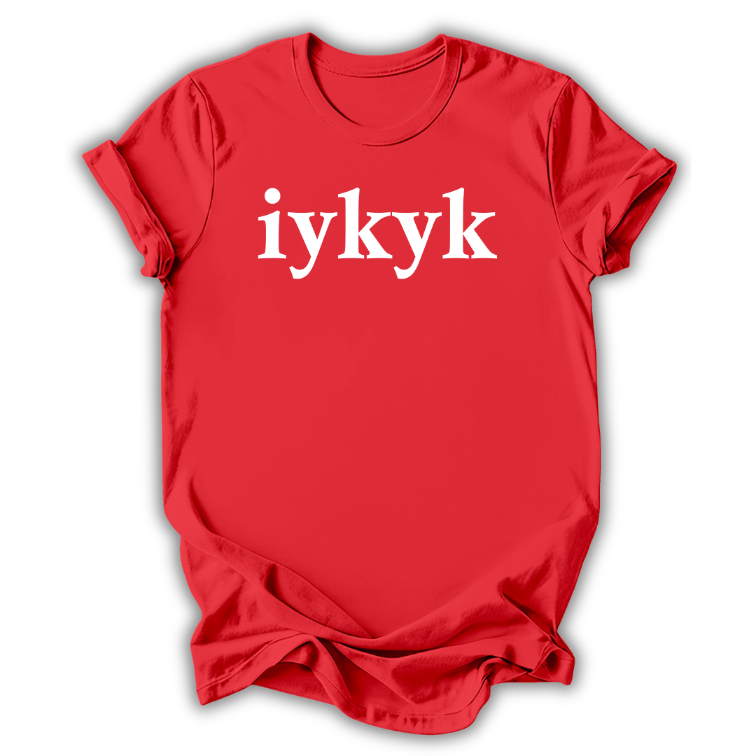 iykyk Kids T-Shirt