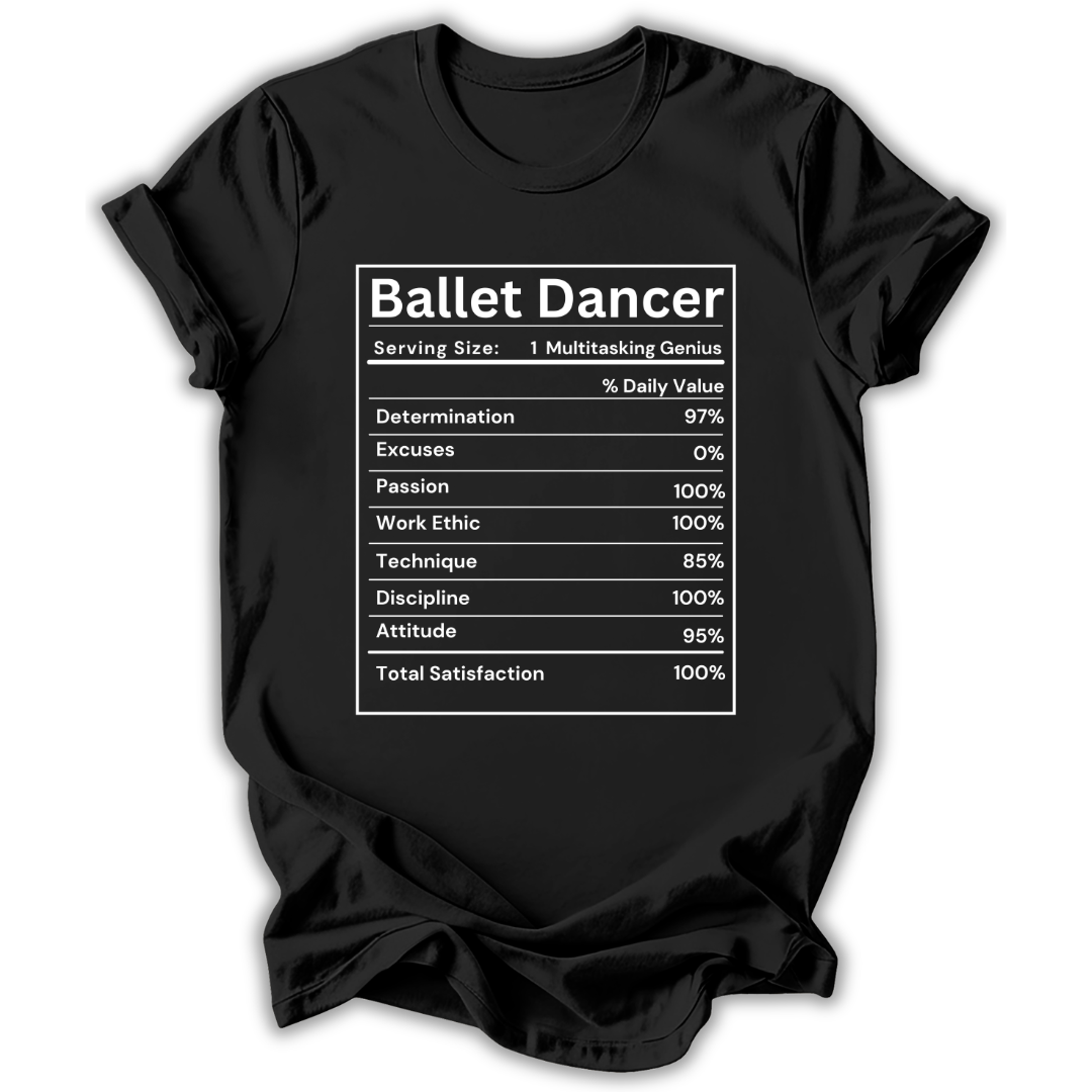 Nutrition Facts T-Shirt