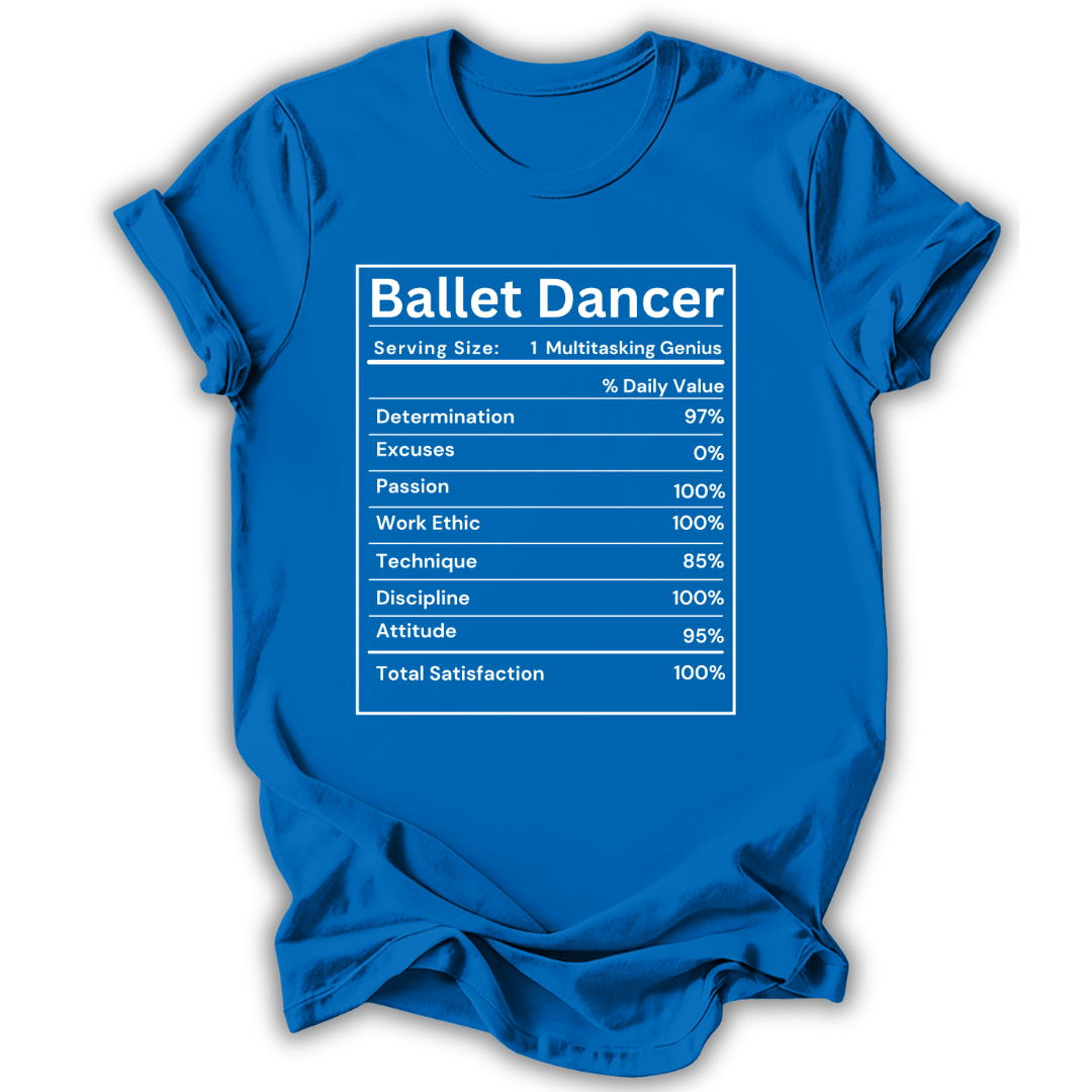 Nutrition Facts T-Shirt