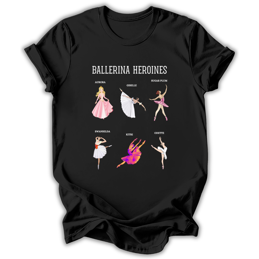 Ballerina Heroines T-Shirt
