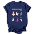 Ballerina Heroines Kids T-Shirt