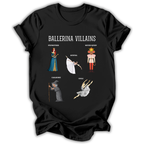 Ballet Villains Kids T-Shirt