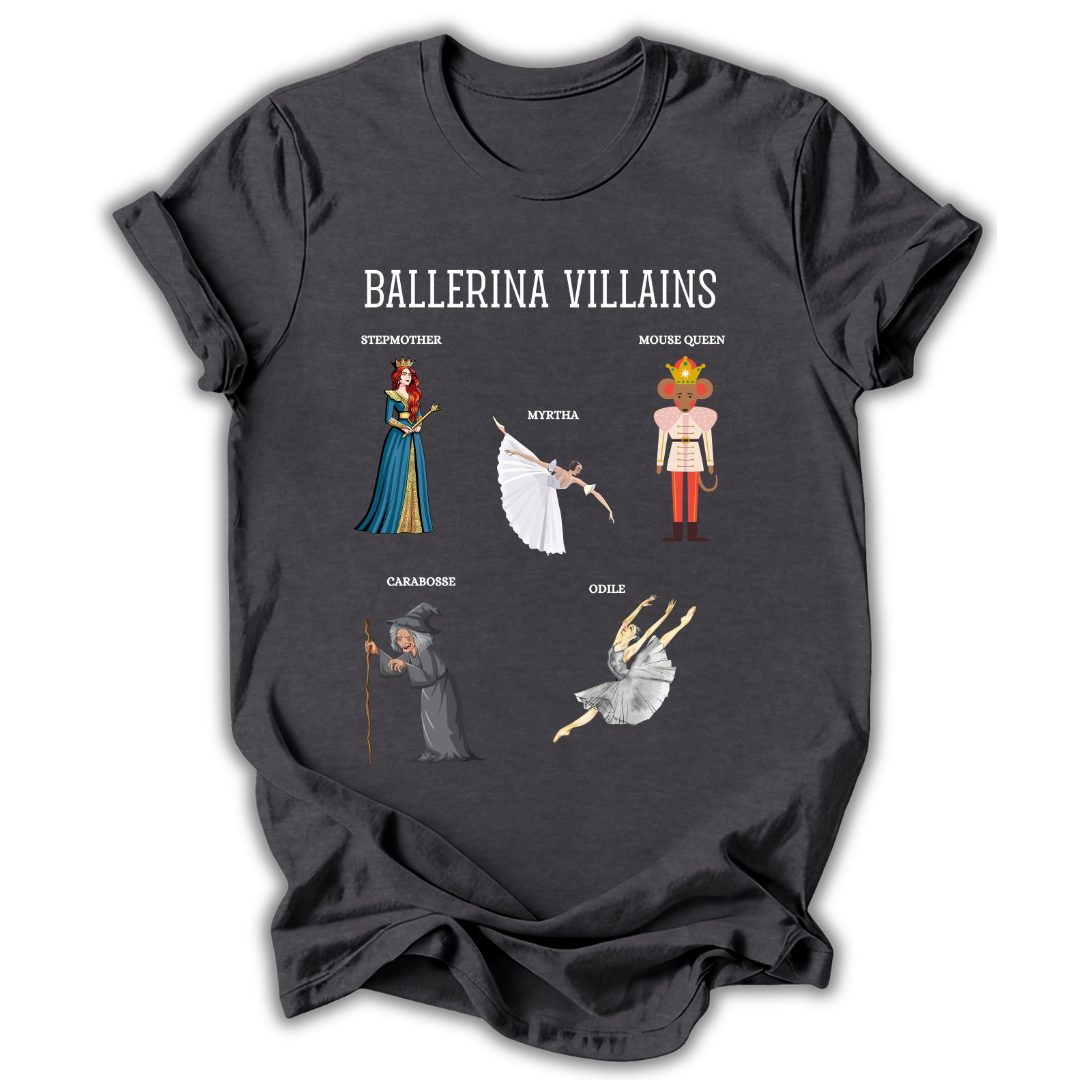 Ballet Villains Kids T-Shirt
