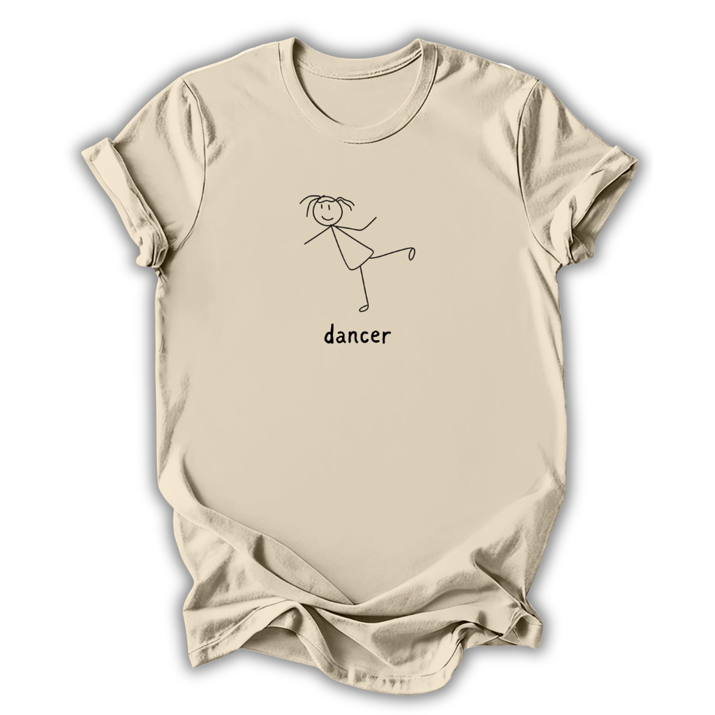 Dancer Stick Figure T-Shirt