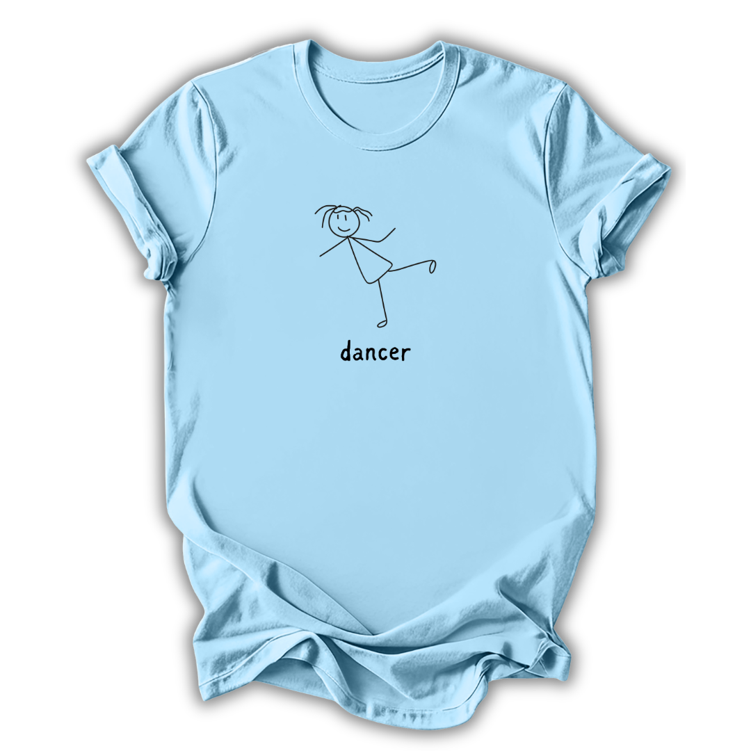 Dancer Stick Figure T-Shirt